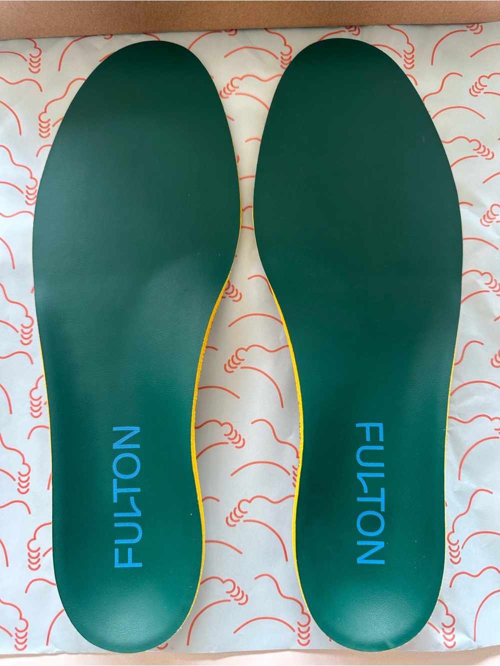 Brand New Fulton Men’s Classic Moldable Insoles Size 12